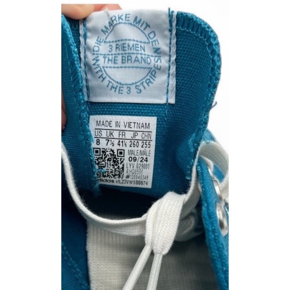 Adidas Originals Nizza RF 74 Casual Shoes Sneakers Canvas [HQ8566] Men’s SZ 8 - Picture 6 of 7